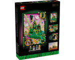 LEGO Wednesday 75685 - Emerald City Wall Art - Authentic LEGO Set Image 2