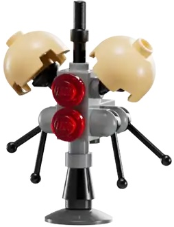 LEGO Star Wars Minifigure sw1443 Buzz Droid - Tan Dome Tops - Image 1