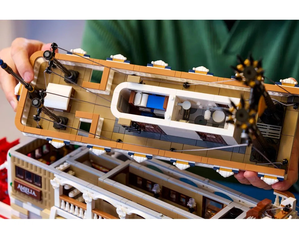 LEGO LEGO Ideas (CUUSOO) 21356 - River Steamboat - Authentic LEGO Set Image 10