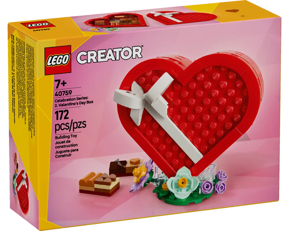 LEGO Creator 40759 - Celebration Series: 2. Valentine's Day Box - Authentic LEGO Set Main Image