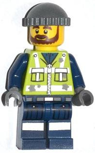 LEGO Minifigure tlm050 - Garbage Man Grant