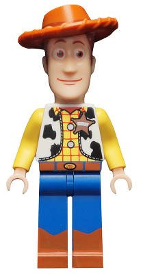 LEGO Minifigure toy003 - Woody - Long Legs, Grin - Image 1