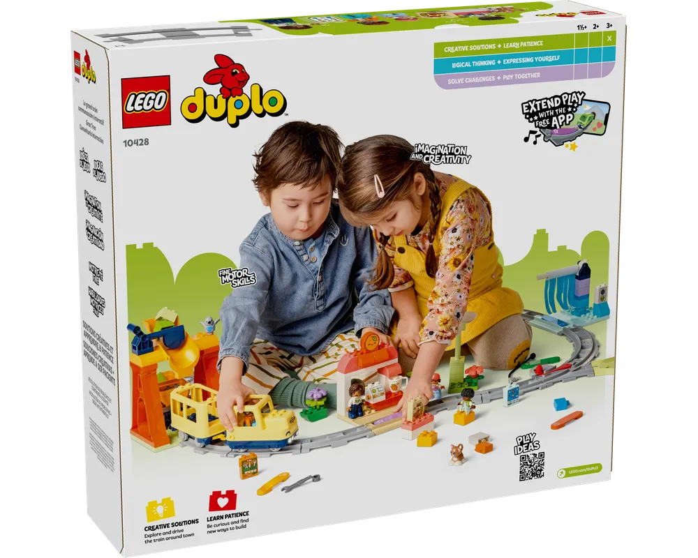 LEGO DUPLO 10428 - Big Interactive Community Train - Authentic LEGO Set Image 8