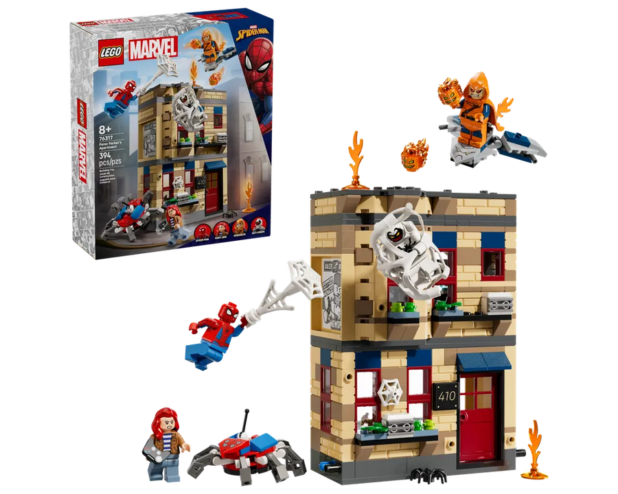 LEGO Super Heroes 76317 - Peter Parker's Apartment - Authentic LEGO Set Main Image