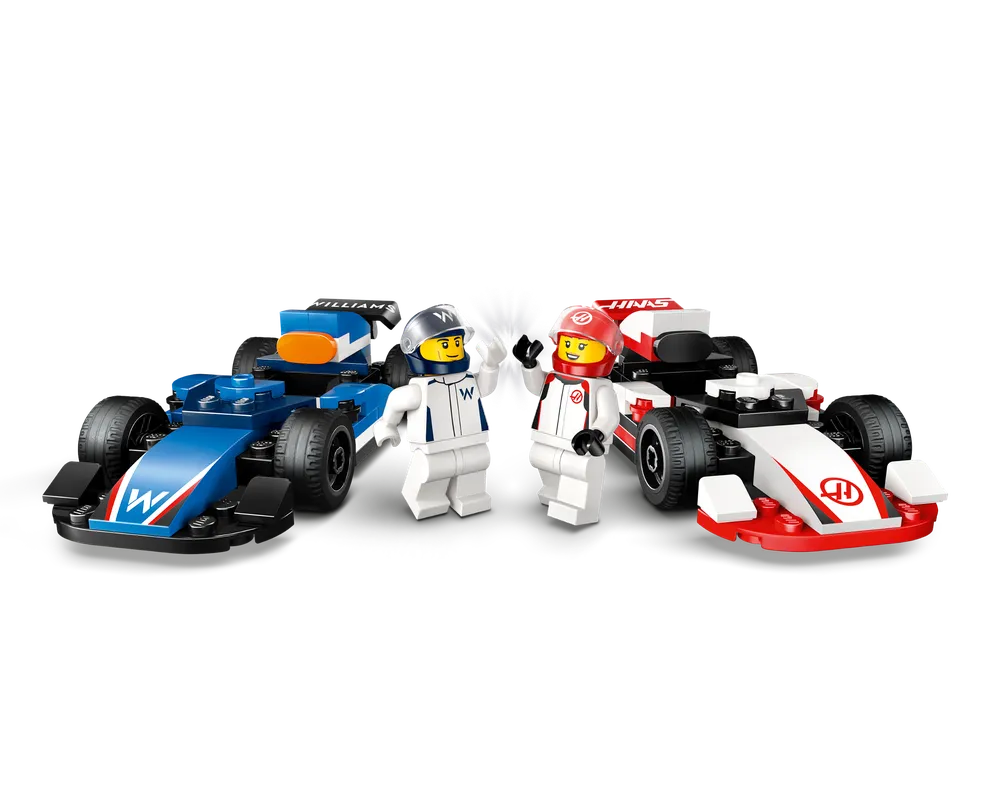 LEGO City 60464 - F1 Williams Racing & Haas F1 Race Cars - Authentic LEGO Set Image 5