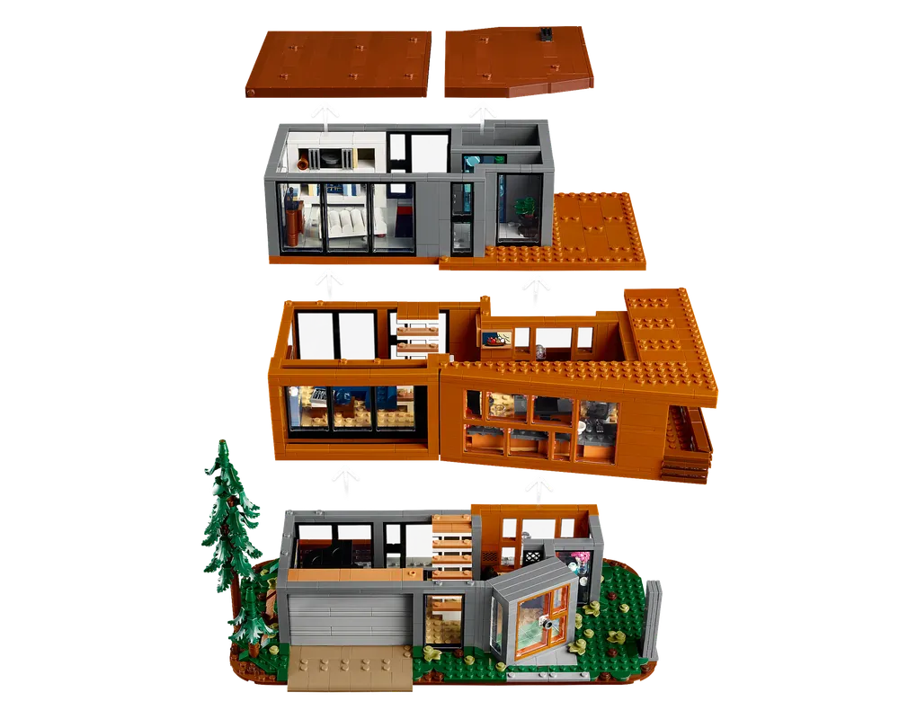 LEGO LEGO Ideas (CUUSOO) 21354 - Twilight The Cullen House - Authentic LEGO Set Image 5