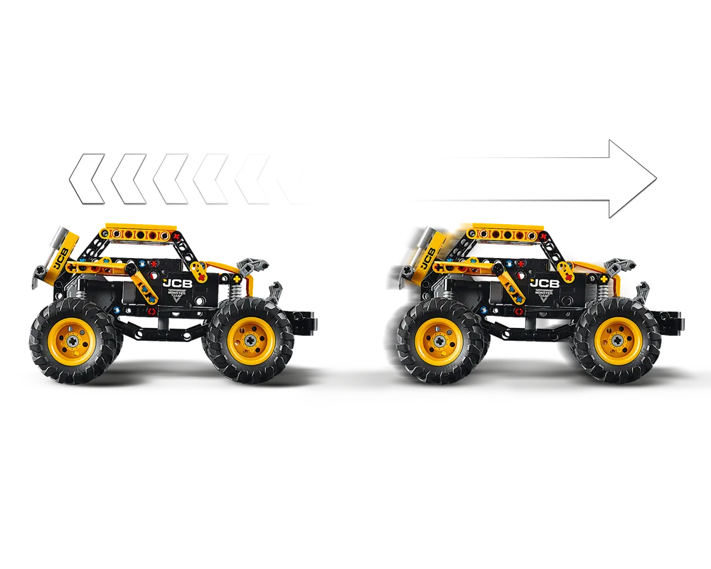 LEGO Technic 42199 - Monster Jam DIGatron Pull-Back - Authentic LEGO Set Image 8