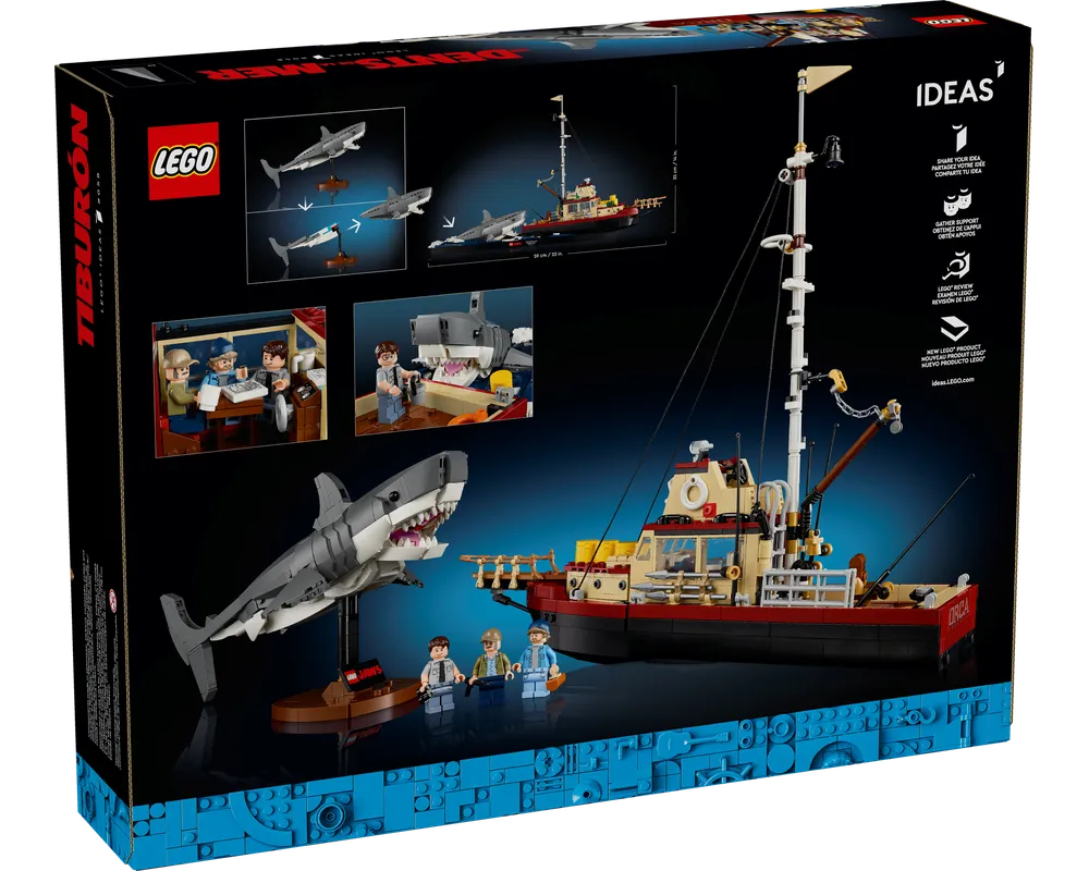 LEGO LEGO Ideas (CUUSOO) 21350 - Jaws - Authentic LEGO Set Image 9