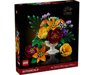 LEGO Botanicals 10345 - Flower Arrangement - Authentic LEGO Set Main Image